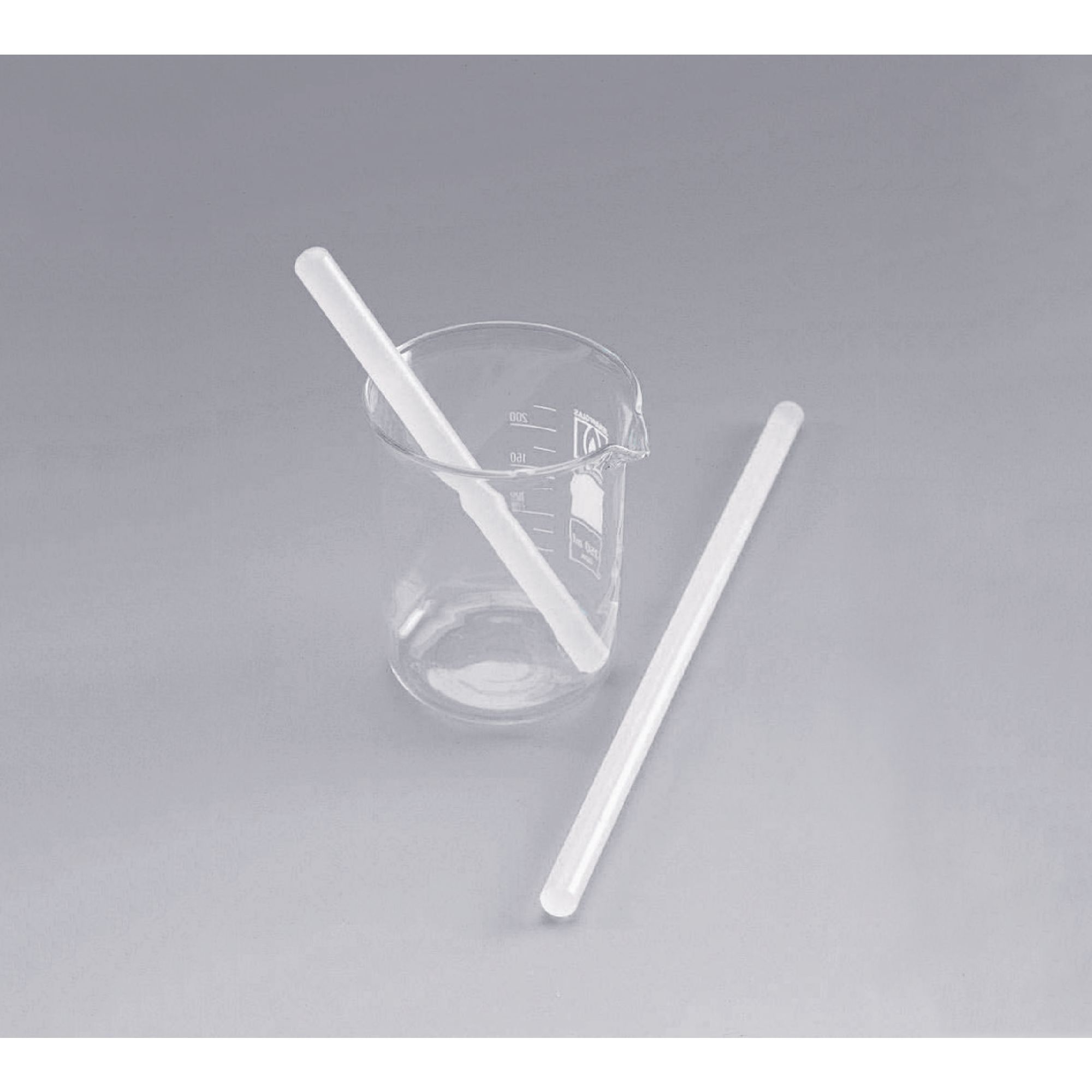 Stirring Rods, Polypropylene With Rounded Ends - 150mm